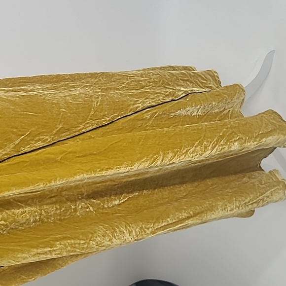 Urban outfitters mustard yellow tie back maxi dress small - Picture 4 of 12